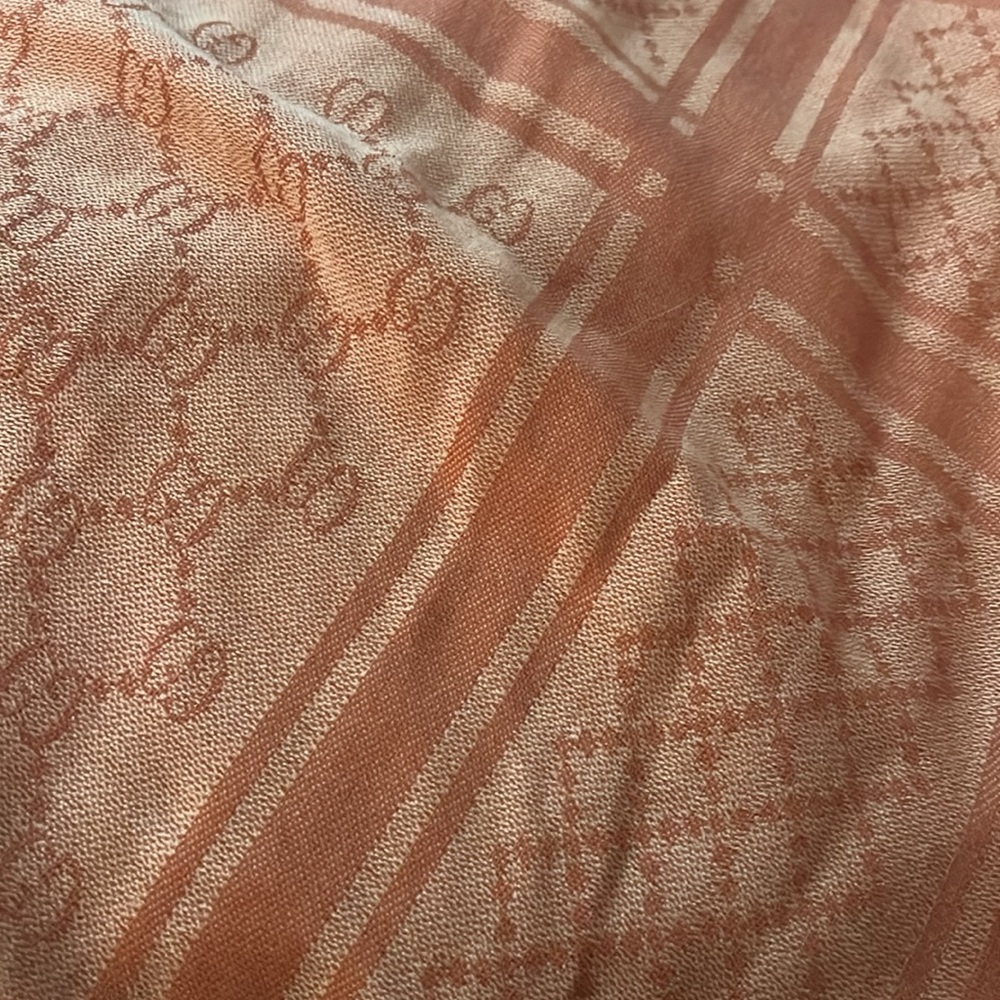 Gucci Scarf Orange - Picture 6 of 8